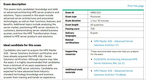 HPE0-S22_exam