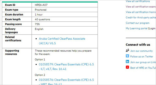 HPE6-A07_exam