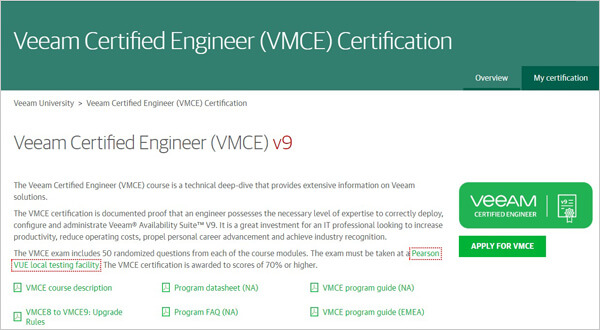 VMCE_V9_exam